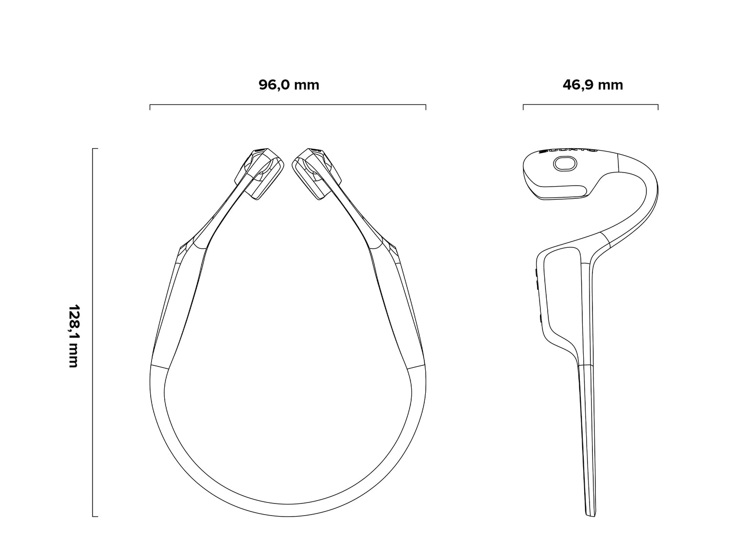 Suunto Aqua Open Ear Headphones Suunto
