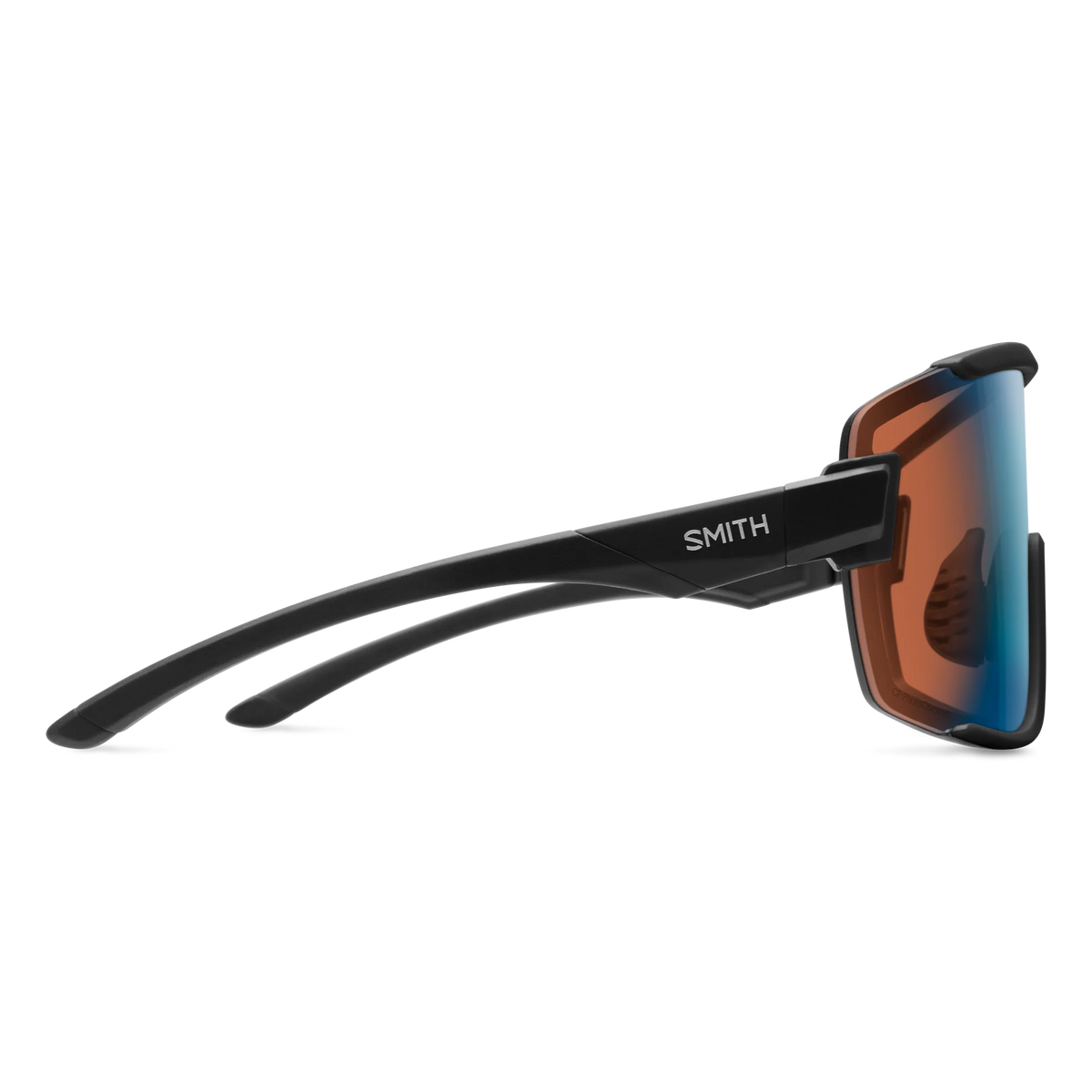 - Smith Wildcat Sunglasses - Matte Black | ChromaPop Glacier Photochromic Copper Blue Mirror