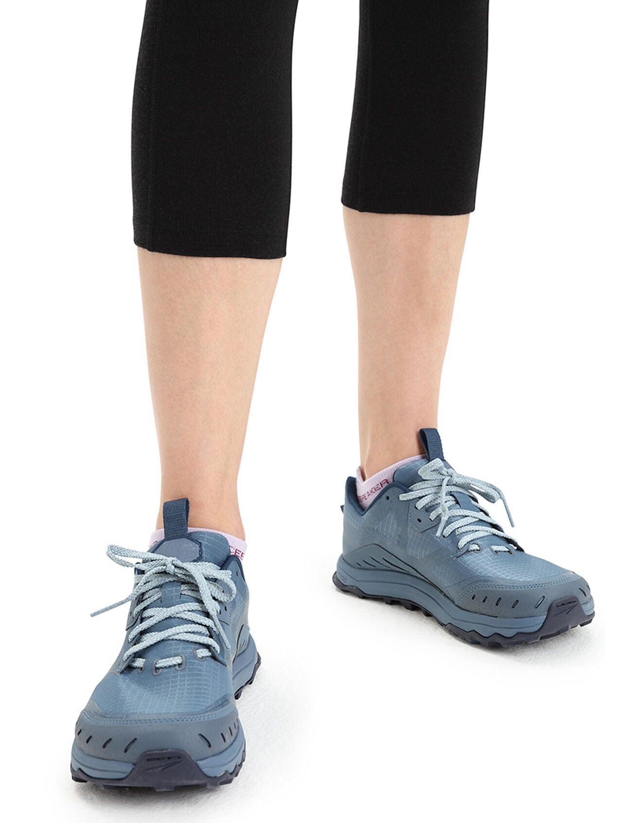 Icebreaker Fastray High Rise 3/4 Tights (Women's) - Black Icebreaker