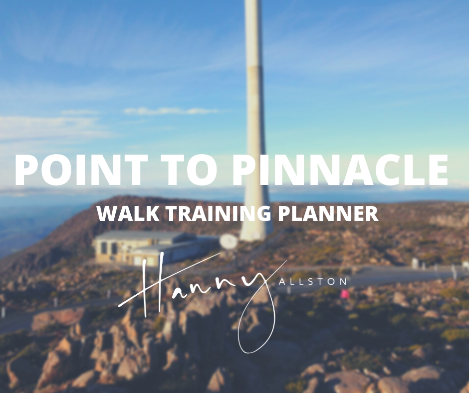 Point to Pinnacle Walk Training Planner Hanny Allston - Find Your Feet Australia