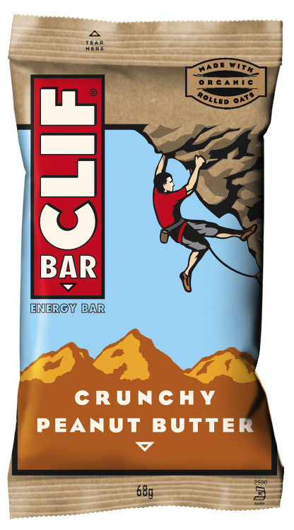 Clif Bar - Crunchy Peanut Butter - Find Your Feet Australia Hobart Launceston Tasmania 