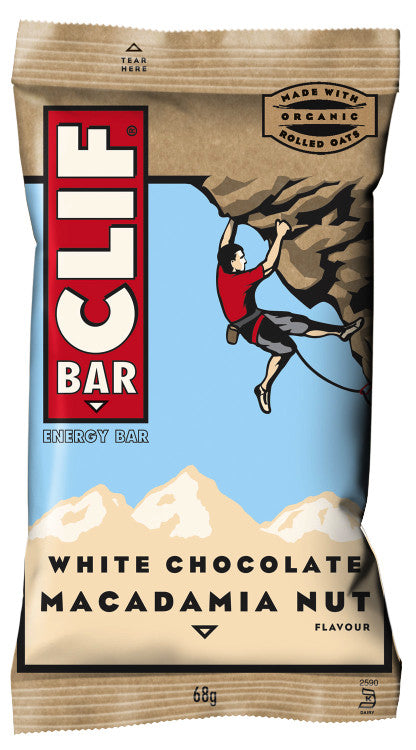 Clif Bar - White Chocolate Macadamia Nut - Find Your Feet Australia Hobart Launceston Tasmania 
