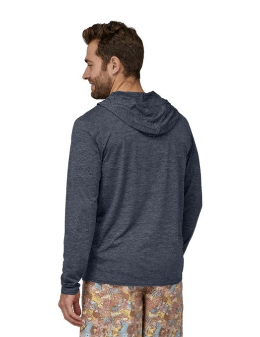 Patagonia Capilene® Cool Daily Hoody (Men's) - Smoulder Blue - Light Smoulder Blue X-Dye - Grey