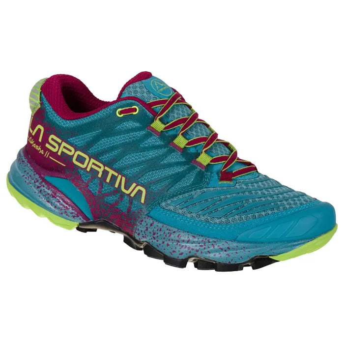 La Sportiva Akasha II Shoes (Women's) Topaz/Red Plum La Sportiva