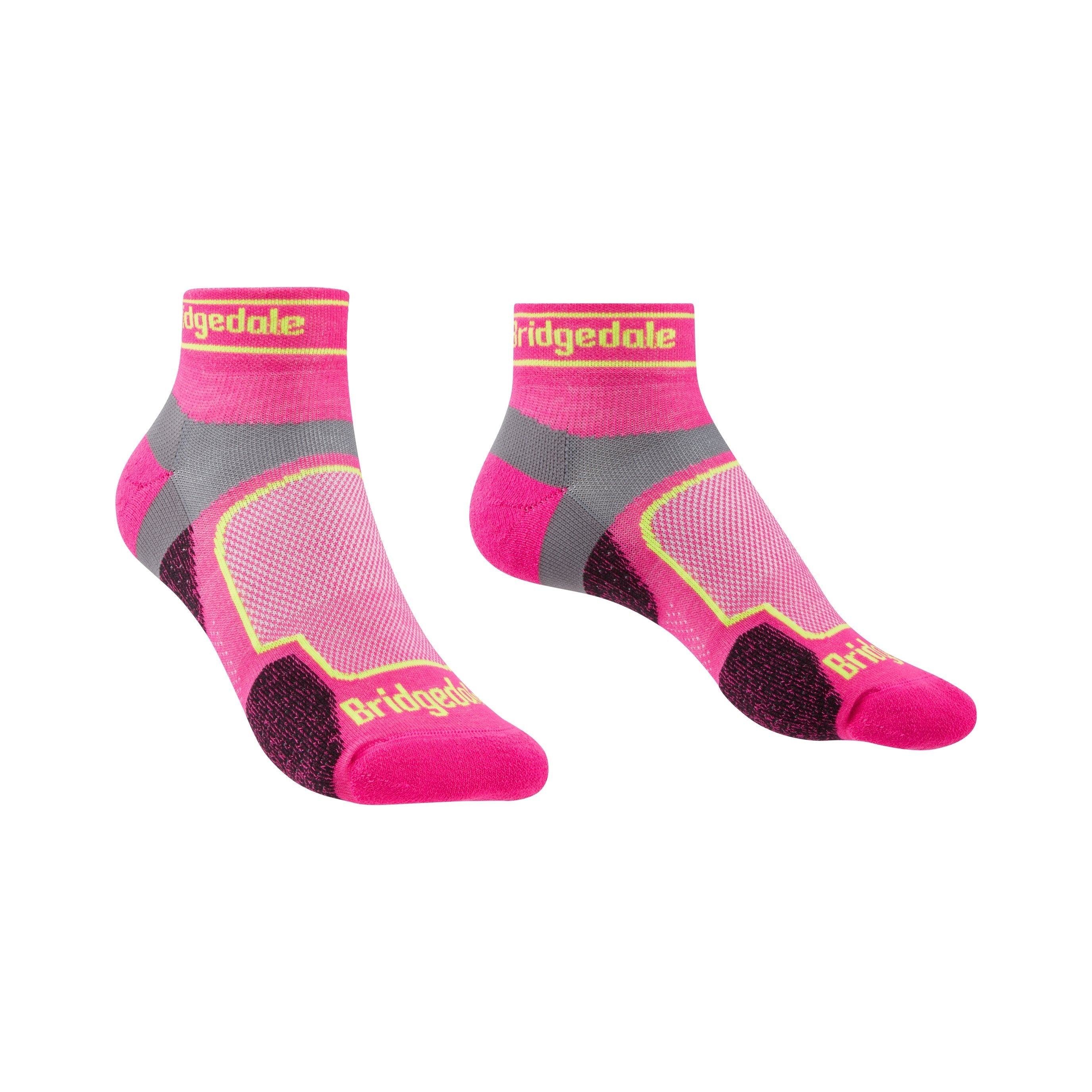 Bridgedale Trail Run UL T2 Low Socks (Women's) - Pink - Find Your Feet Australia Hobart Launceston Tasmania