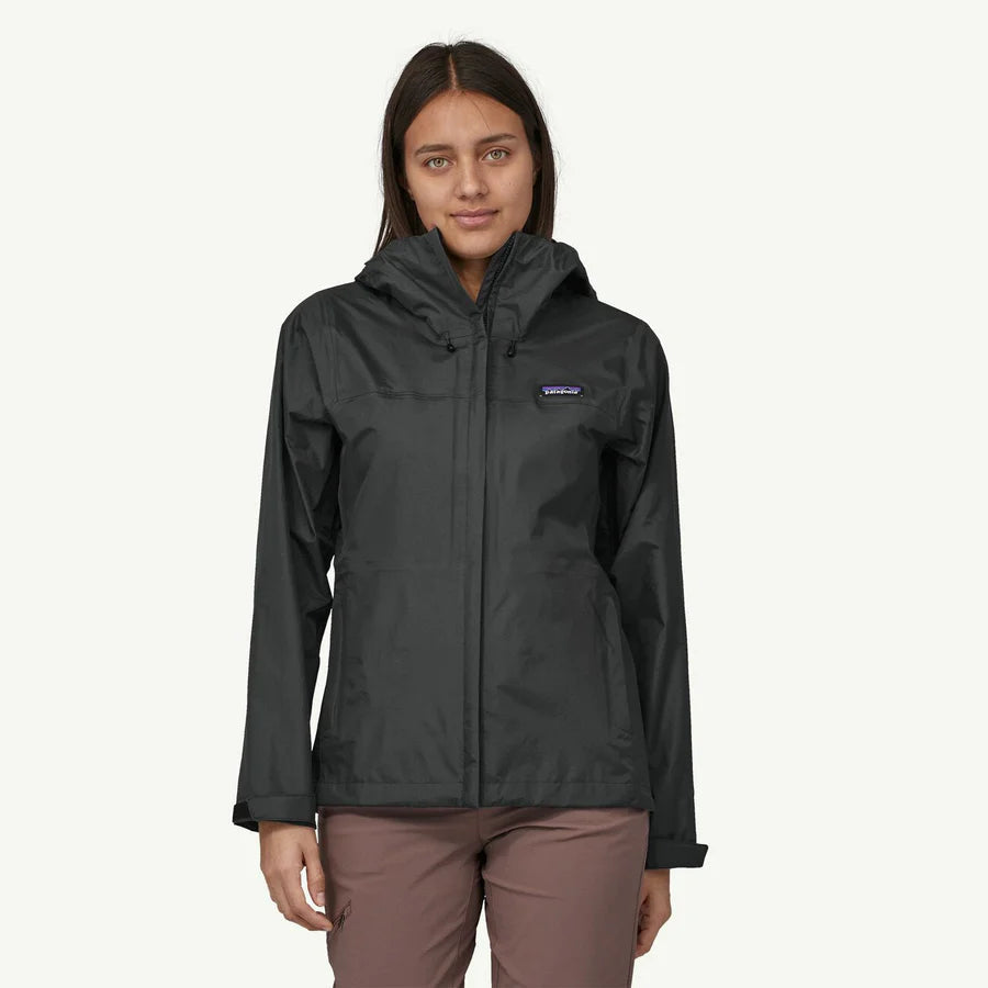 Patagonia Torrentshell 3L Rain Jacket (Women's) - Rain Coat - Waterproof Jacket - Black