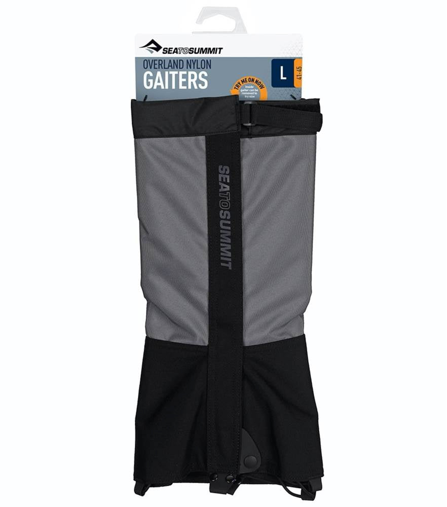 Sea To Summit Overland Gaiters - Grey/Black Sea To Summit