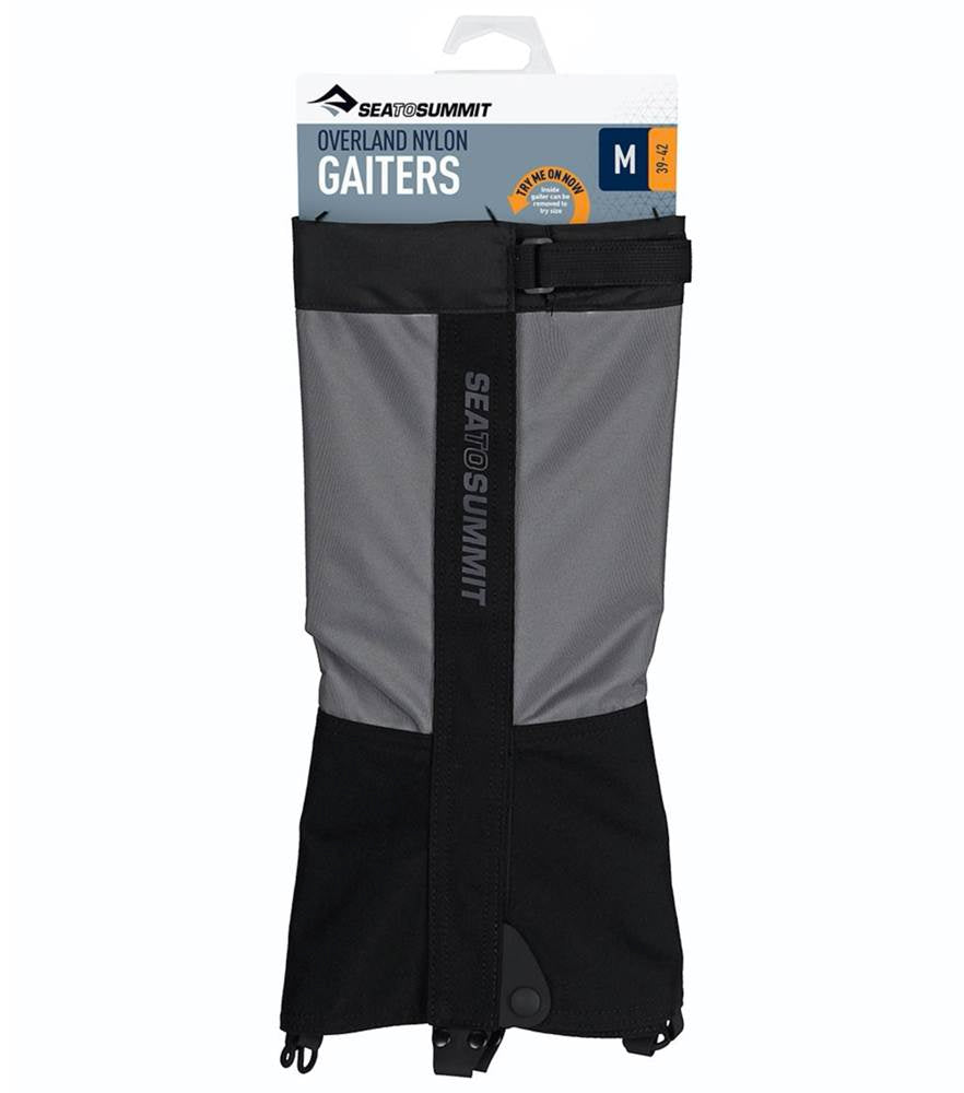 Sea To Summit Overland Gaiters - Grey/Black Sea To Summit