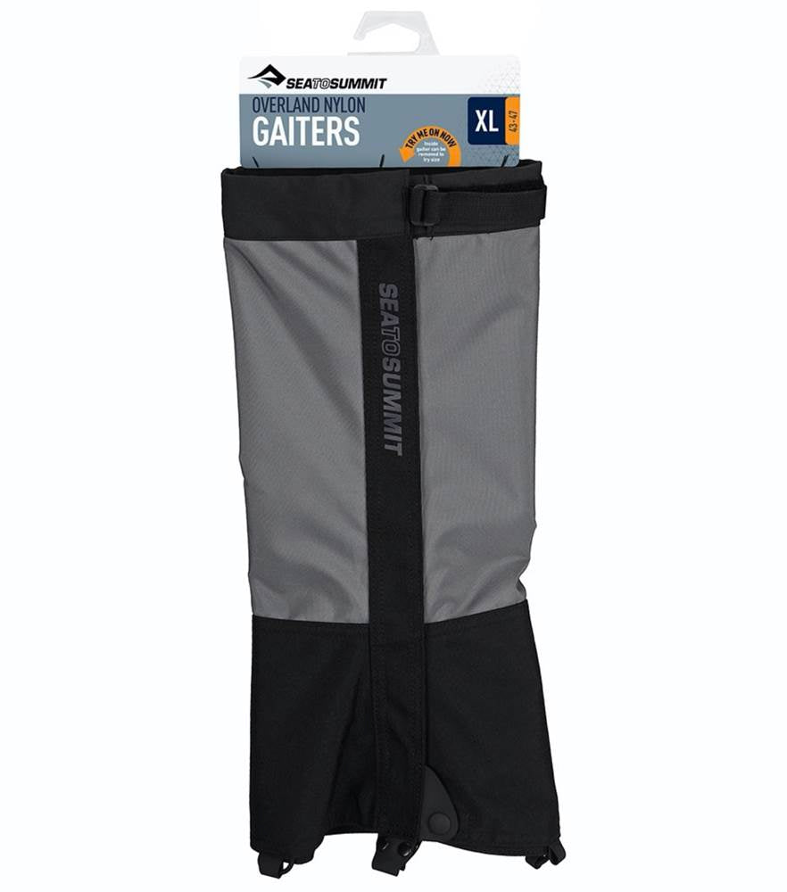 Sea To Summit Overland Gaiters - Grey/Black Sea To Summit
