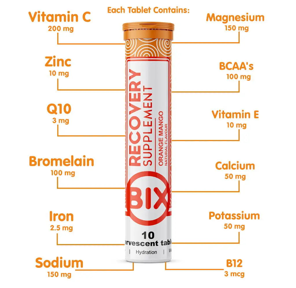 Bix Daily Recovery Supplement (Single Tube) Bix Hydration