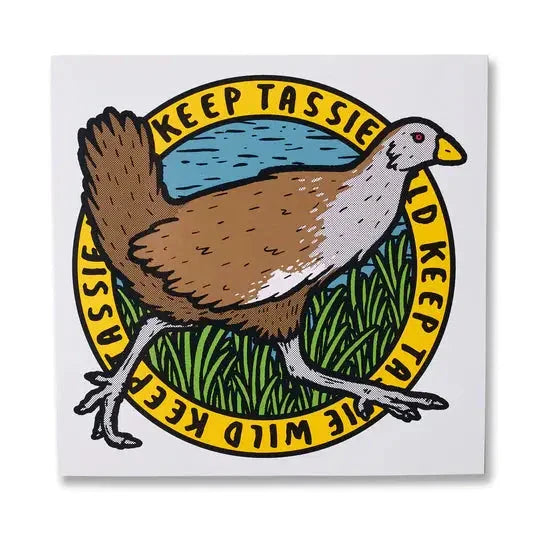 Keep Tassie Wild Stickers