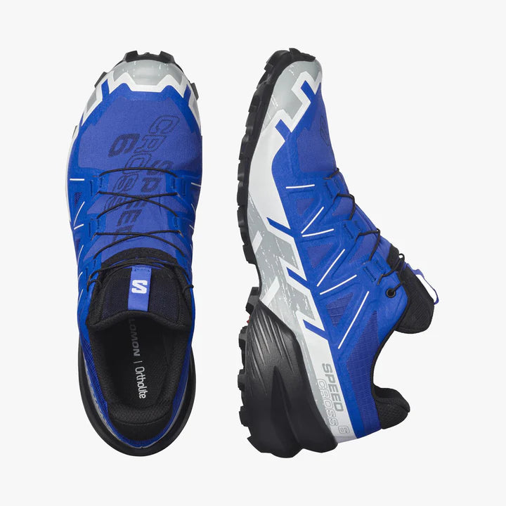 Salomon Speedcross 6 GTX Shoes (Men's) Nautical Blue/Black/White - Find Your Feet Australia Hobart Launceston Tasmania
