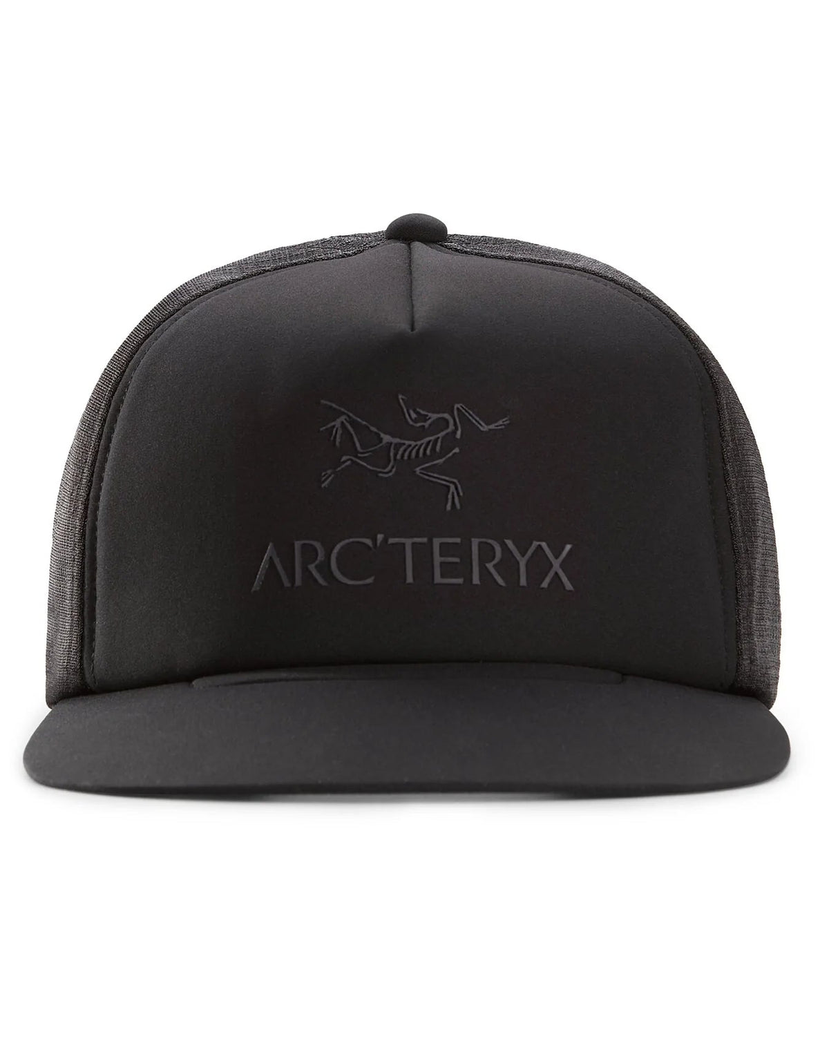 Arcteryx Logo Trucker Hat (Unisex) - Find Your Feet Australia Hobart Launceston Tasmania - Black