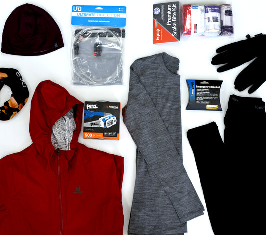 How to fit everything in your running vest pack