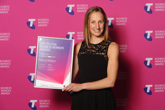 Telstra Young Business Woman TAS Winner 2015