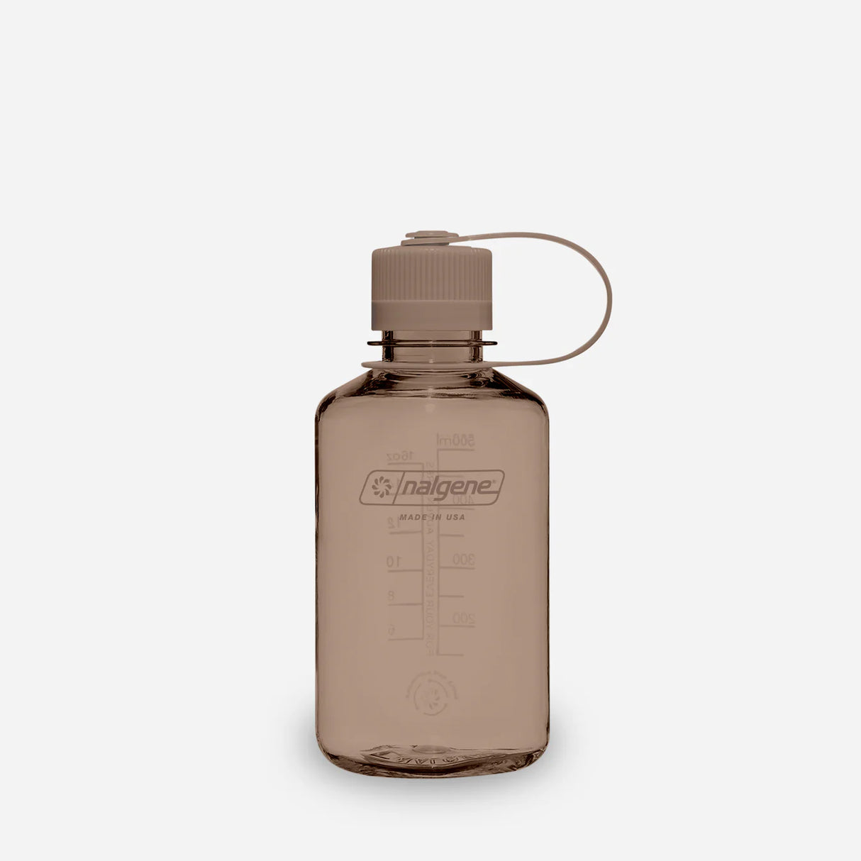 Nalgene Narrow Mouth Sustain Water Bottle - Mocha - 500ml - Find Your Feet Australia Hobart Launceston Tasmania