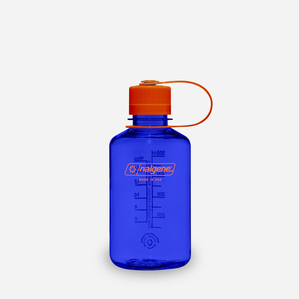 Nalgene Narrow Mouth Sustain Water Bottle - Periwinkle - 500ml - Find Your Feet Australia Hobart Launceston Tasmania