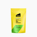 A yellow stand-up pouch of näak Ultra drink mix, lime citron flavor, with a green accent block at the bottom and black text, shown on a plain white background. - Näak Ultra Drink Mix 250 - Lime - bag - 720g