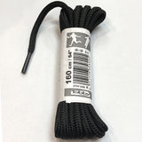 Tobby Laces Round - Black - 160cm - Find Your Feet Australia Hobart Launceston Tasmania