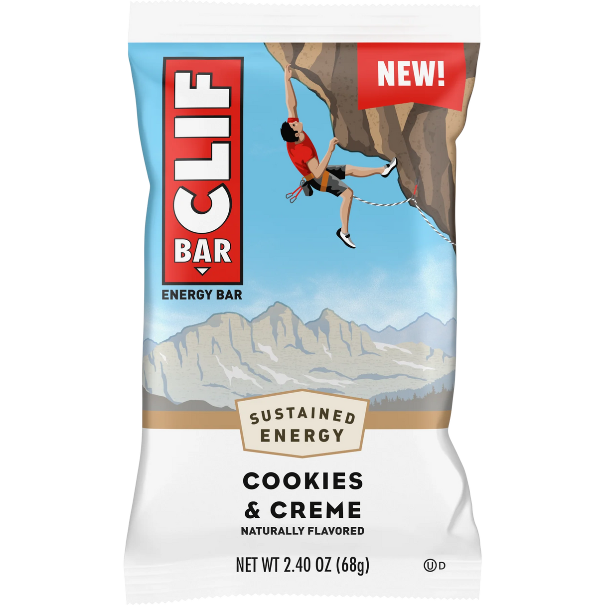 CLIF Energy Bars 68g - Cookies & Creme