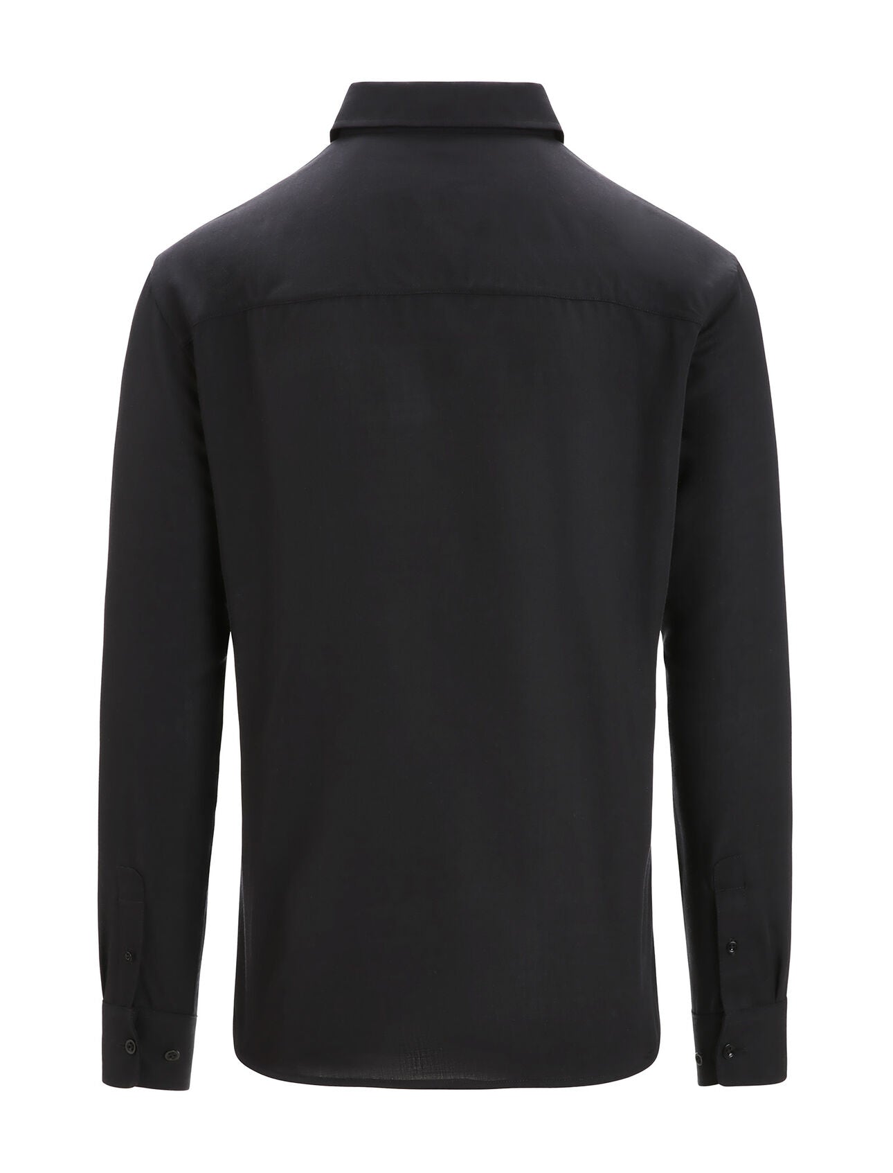 Icebreaker Merino Steveston Long Sleeve Shirt (Men's) - Black - Find Your Feet Australia Hobart Launceston Tasmania