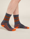 Icebreaker Merino Hike+ Light Crew Natural Summit Socks