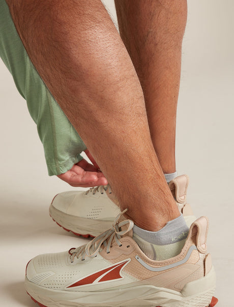 Icebreaker Merino Blend Run+ Ultralight Micro Socks (Men's) - Ashen/Alloy - Find Your Feet Australia Hobart Launceston Tasmania