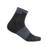Icebreaker Merino Blend Run+ Ultralight Mini Socks (Men's) - Black/Graphite - Find Your Feet Australia Hobart Launceston Tasmania