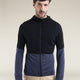 Icebreaker Merino Blend 200 Realfleece™ Descender Long Sleeve Zip Hoodie (Men's) Icebreaker