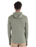 Icebreaker Quantum IV LS Zip Hoodie (Men's) - Lichen/Hyper - Find Your Feet Australia Hobart Launceston Tasmania