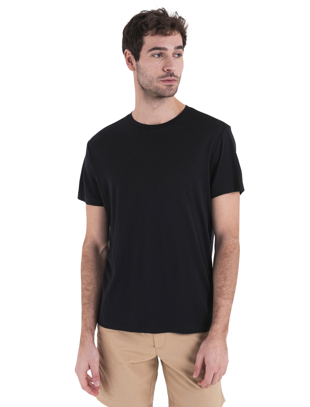 Icebreaker Tech Lite III SS Tee (Men's) - Black -  Find Your Feet Australia Hobart Launceston Tasmania