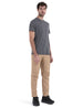 Icebreaker Tech Lite III SS Tee (Men's) - Gritstone Heather - Find Your Feet Australia Hobart Launceston Tasmania