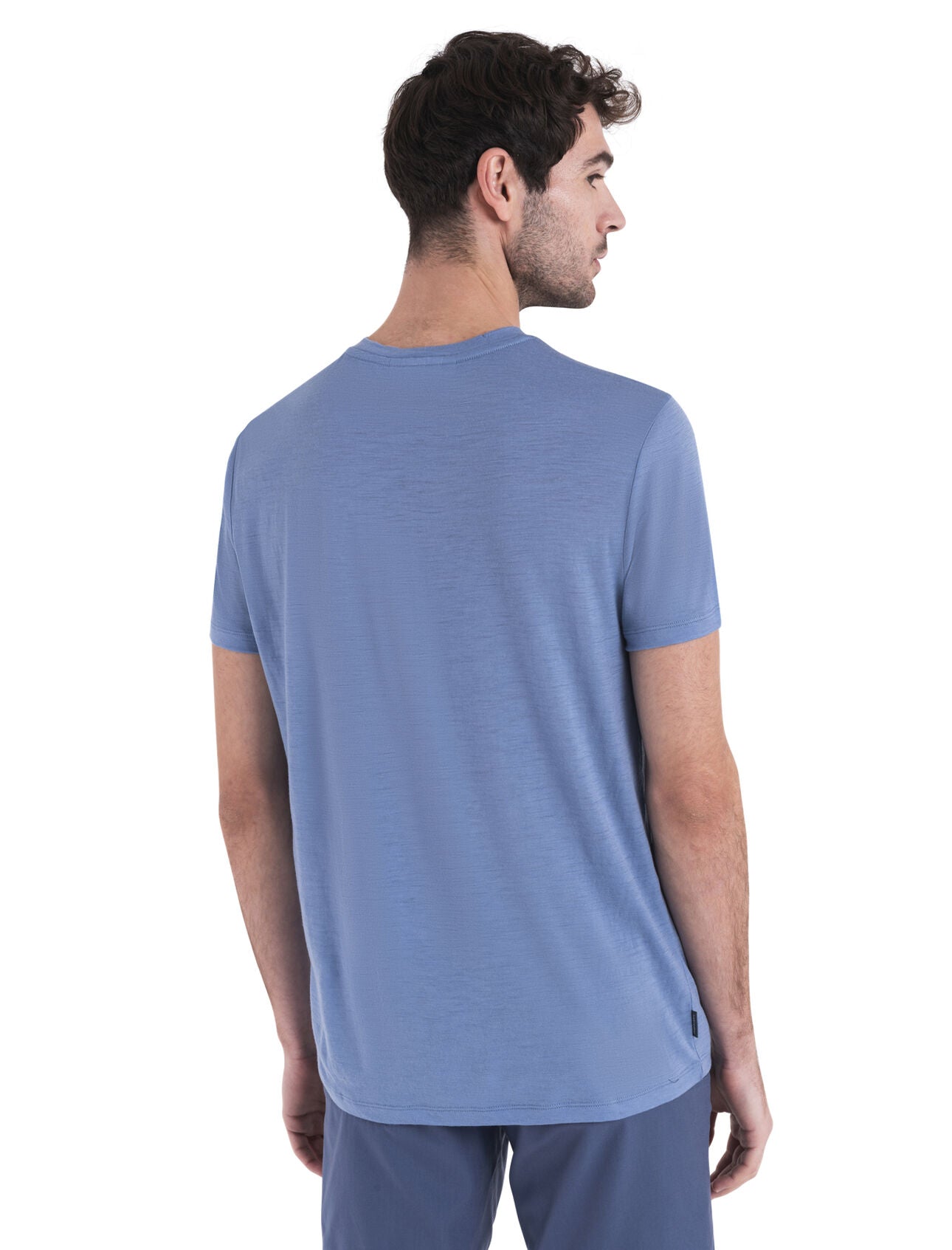 Icebreaker Tech Lite III SS Tee (Men's) - Van Camp Kyanite - Find Your Feet Australia Hobart Launceston Tasmania