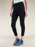 Icebreaker Merino 260 Fastray 25" High Rise Tights (Women's) - Black - Find Your Feet Australia Hobart Launceston Tasmania