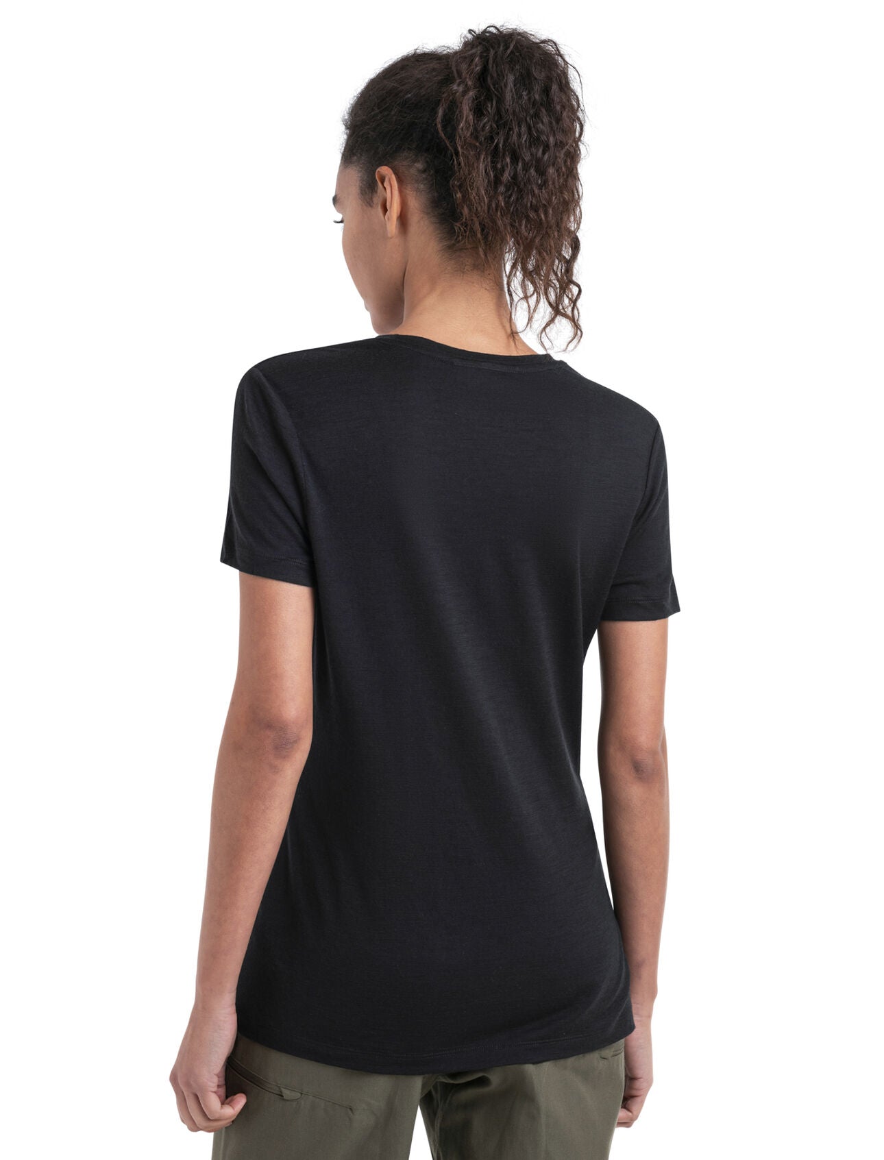 Icebreaker Tech Lite III SS Tee (Women's) - Black - Find Your Feet Australia Hobart Launceston Tasmania