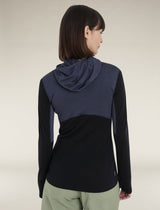 Icebreaker Merino Blend 200 Realfleece Descender LS Zip Hoodie (Women's)
