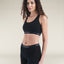 Icebreaker Merino Blend 125 ZoneKnit™ Racerback Bra (Women's) - Black - Find Your Feet Australia Hobart Launceston Tasmania