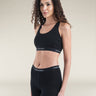 Icebreaker Merino Blend 125 ZoneKnit™ Racerback Bra (Women's) - Black - Find Your Feet Australia Hobart Launceston Tasmania