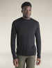Icebreaker Merino Blend 125 Cool-Lite™ Sphere Long Sleeve T-Shirt (Men's) - Black - Find Your Feet Australia Hobart Launceston Tasmania