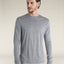 Icebreaker Merino Blend 125 Cool-Lite™ Sphere Long Sleeve T-Shirt (Men's) - Metro Heather - Find Your Feet Australia Hobart Launceston Tasmania