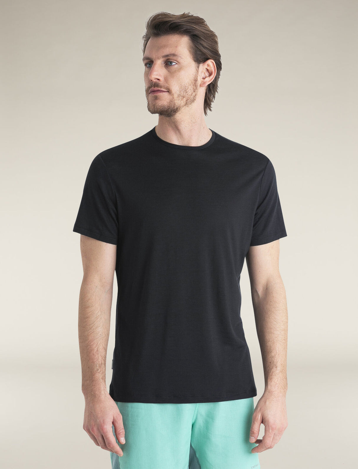 Icebreaker Merino Blend 125 Cool-Lite™ Sphere Short Sleeve T-Shirt (Men's) - Black - Find Your Feet Australia Hobart Launceston Tasmania