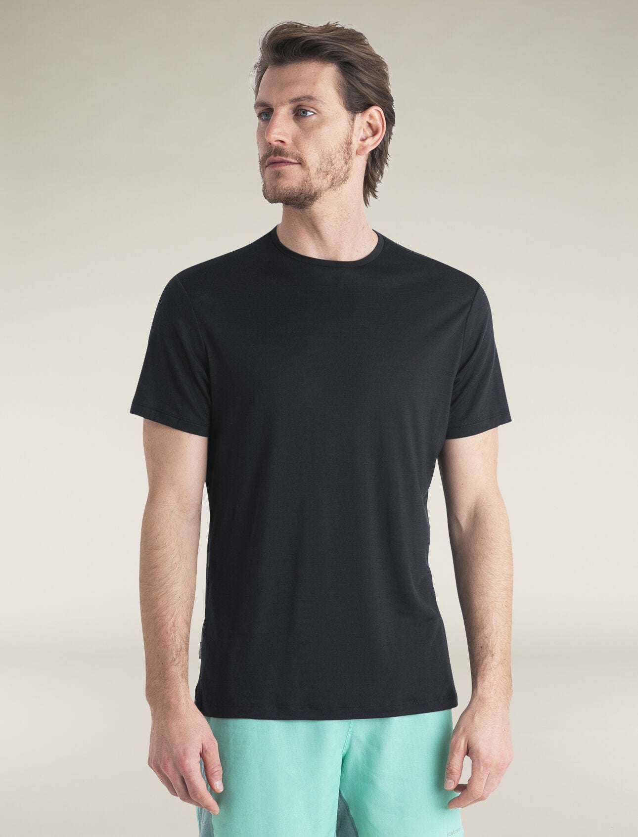 Icebreaker 125 Cool-Lite™ Merino Blend Sphere III SS T-Shirt (Men's) - Black - Find Your Feet Australia Hobart Launceston Tasmania