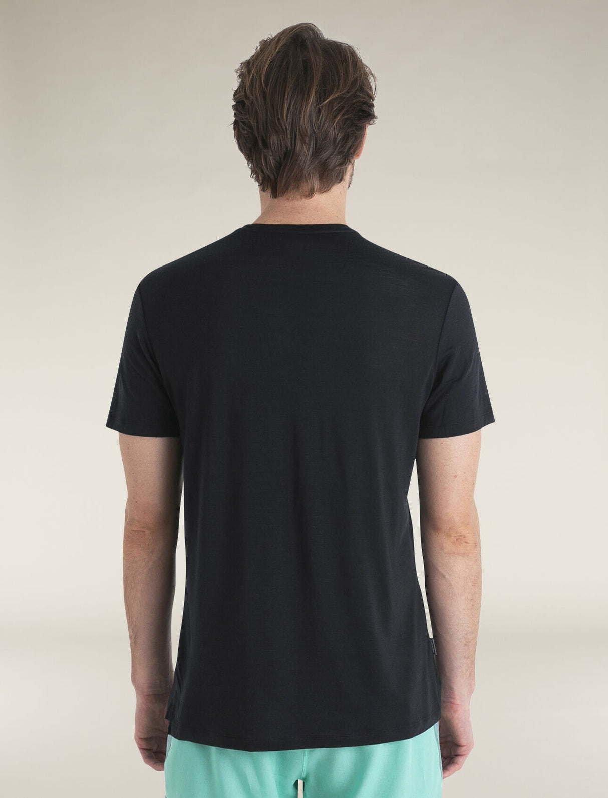 Icebreaker Merino Blend 125 Cool-Lite™ Sphere Short Sleeve T-Shirt (Men's) - Black - Find Your Feet Australia Hobart Launceston Tasmania