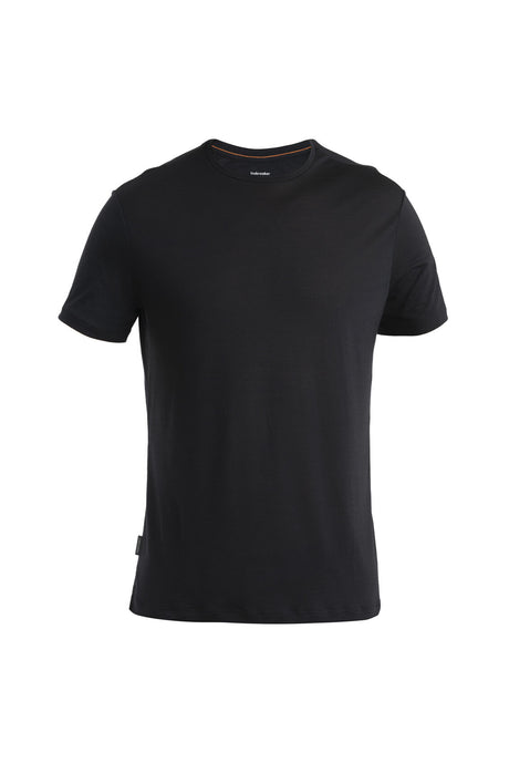 Icebreaker Merino Blend 125 Cool-Lite™ Sphere Short Sleeve T-Shirt (Men's) - Black - Find Your Feet Australia Hobart Launceston Tasmania