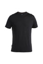 Icebreaker Merino Blend 125 Cool-Lite™ Sphere Short Sleeve T-Shirt (Men's) - Black - Find Your Feet Australia Hobart Launceston Tasmania