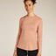 Icebreaker Merino Blend 125 Cool-Lite™ Sphere Long Sleeve T-Shirt (Women's) - Desert Sand - Find Your Feet Australia Hobart Launceston Tasmania