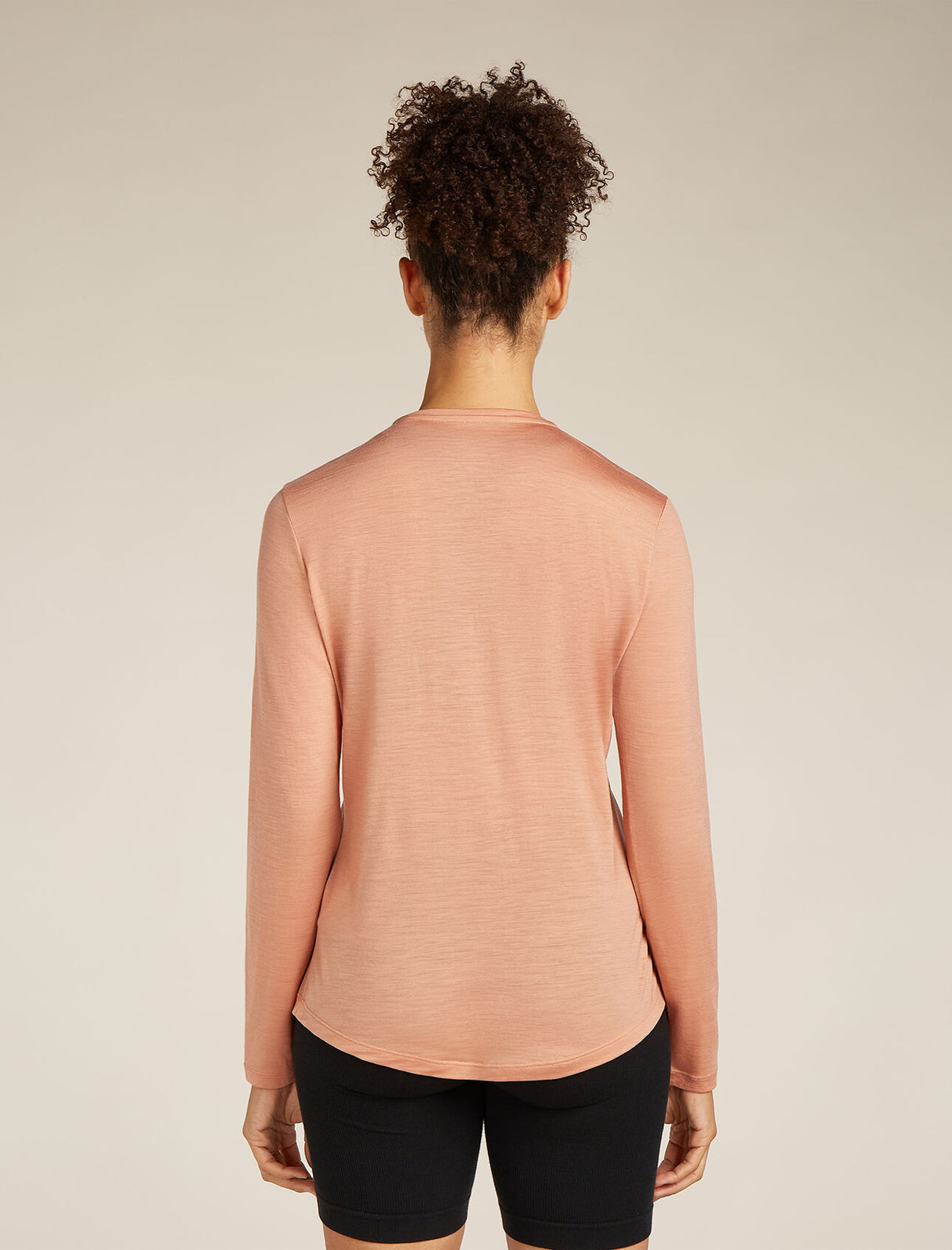 Icebreaker Merino Blend 125 Cool-Lite™ Sphere Long Sleeve T-Shirt (Women's) - Desert Sand - Find Your Feet Australia Hobart Launceston Tasmania