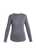 Icebreaker Women's Merino Blend 125 Cool-Lite™ Sphere LS T-Shirt (Women's) - Midnight Navy Heather - Find Your Feet Australia Hobart Launceston Tasmania