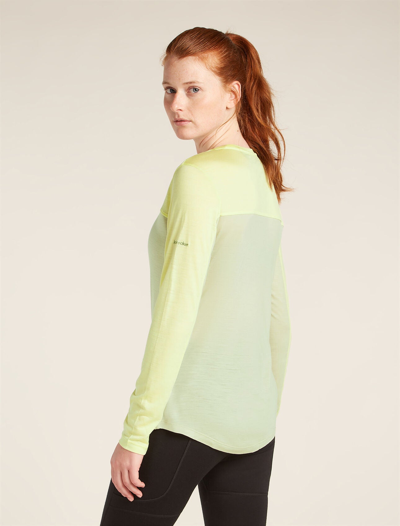 Icebreaker Merino Blend 125 Cool-Lite™ Sphere LS T-Shirt Colour Block (Women's)