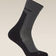Icebreaker Merino Hike+ Heavy Crew Socks (Women's) - Obsidian/Black